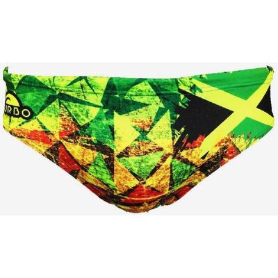 Bañador de waterpolo Turbo WP verde amarillo - S Bañador de waterpolo Turbo WP verde amarillo - S
