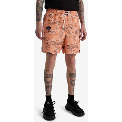 Bañador Vans Primary Print naranja negro - XS Bañador Vans Primary Print naranja negro - XS