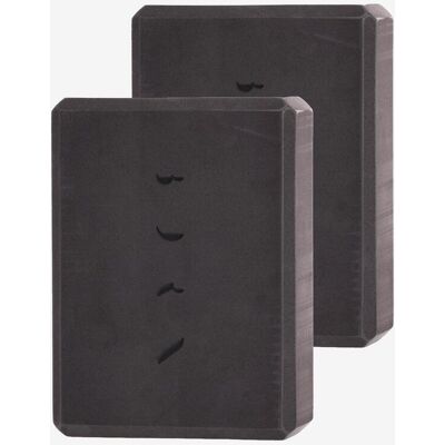 Bloque de yoga Born Living Yoga negro (2 unidades) Bloque de yoga Born Living Yoga negro (2 unidades)