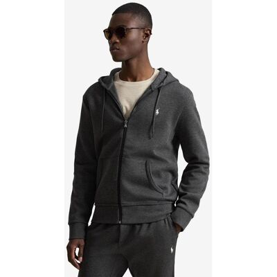Sudadera con capucha Ralph Lauren Double Knit Full Zip gris oscuro - L Sudadera con capucha Ralph Lauren Double Knit Full Zip gris oscuro - L