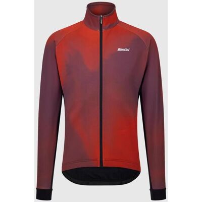 Chaqueta cortavientos Santini Vapor violeta rojo - Corte Slim - 3XL Chaqueta cortavientos Santini Vapor violeta rojo - Corte Slim - 3XL