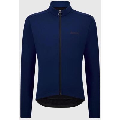 Chaqueta impermeable Santini Shield Core Winter azul náutico - Corte Slim - M Chaqueta impermeable Santini Shield Core Winter azul náutico - Corte Slim - M