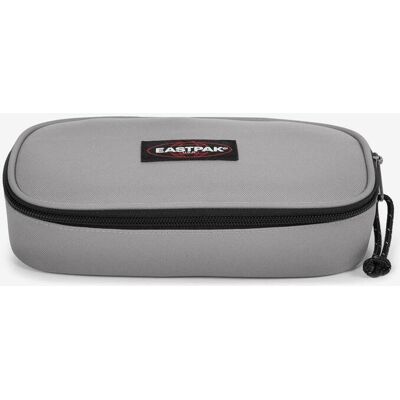 Estuche Eastpak Oval Single gris claro negro Estuche Eastpak Oval Single gris claro negro