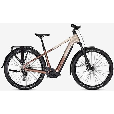 Bicicleta eléctrica Focus Aventura 6.7 - Shimano CUES 600Wh brown beige - M Bicicleta eléctrica Focus Aventura 6.7 - Shimano CUES 600Wh brown beige - M