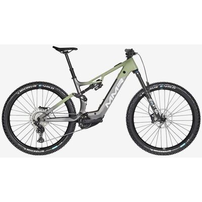 Bicicleta eléctrica MMR Full Power Q 150 10 verde gris - S Bicicleta eléctrica MMR Full Power Q 150 10 verde gris - S