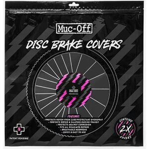 Muc Off Protector discos Muc-Off Neopreno negro rosa (2 unidades) Muc Off Protector discos Muc-Off Neopreno negro rosa (2 unidades)