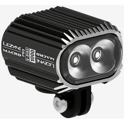 Luz delantera Lezyne E-Bike Macro Drive 1000 negro Luz delantera Lezyne E-Bike Macro Drive 1000 negro
