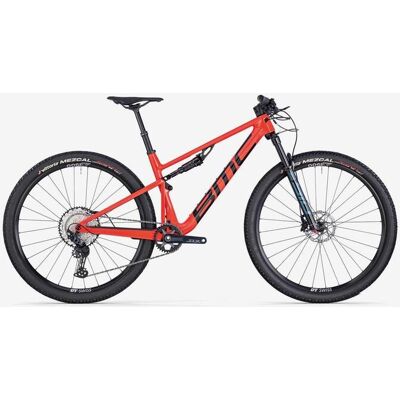 Bicicleta MTB BMC Fourstroke 01 THREE - Shimano SLX M7100 rojo negro - L Bicicleta MTB BMC Fourstroke 01 THREE - Shimano SLX M7100 rojo negro - L