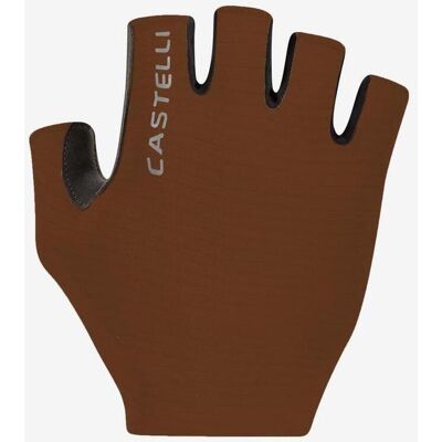 Guantes Castelli Espresso marrón naranja - L Guantes Castelli Espresso marrón naranja - L
