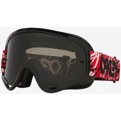 Máscara Oakley O-Frame MX Red Eddie con lente Dark Grey Máscara Oakley O-Frame MX Red Eddie con lente Dark Grey
