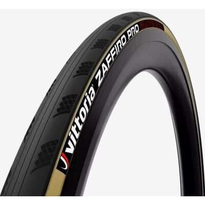 Cubierta Vittoria Zaffiro EVO plegable negro marrón - 700x25 Cubierta Vittoria Zaffiro EVO plegable negro marrón - 700x25