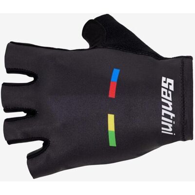 Guantes Santini x UCI World Champion negro - M Guantes Santini x UCI World Champion negro - M