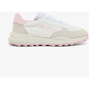 Zapatillas Lacoste Elite Active EVO Color blanco beige rosa mujer - 40.5 Zapatillas Lacoste Elite Active EVO Color blanco beige rosa mujer - 40.5