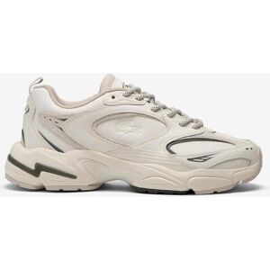 Zapatillas Lacoste Storm 96 2K Leather blanco beige negro mujer - 38 Zapatillas Lacoste Storm 96 2K Leather blanco beige negro mujer - 38