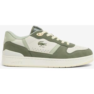 Zapatillas Lacoste T-Clip Set Leather verde blanco - 41 Zapatillas Lacoste T-Clip Set Leather verde blanco - 41