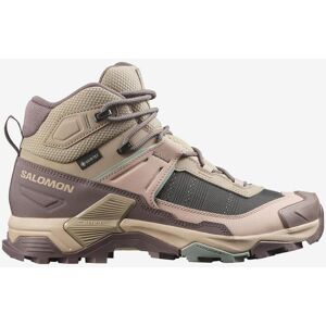 Botas Salomon X Ultra 5 Mid GORE-TEX beige violeta mujer - 37(1/3) Botas Salomon X Ultra 5 Mid GORE-TEX beige violeta mujer - 37(1/3)