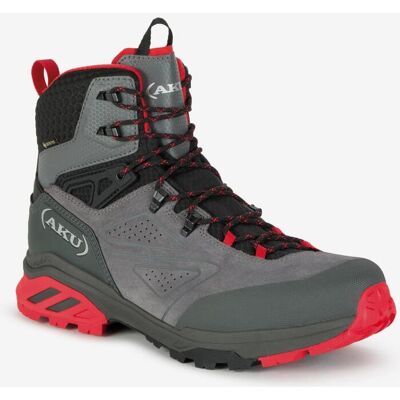 Botas AKU Reactive GORE-TEX gris rojo salmón - 45 Botas AKU Reactive GORE-TEX gris rojo salmón - 45
