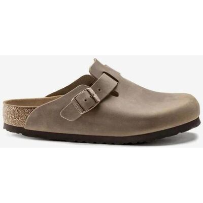 Zuecos Birkenstock Boston LEOI Ancho Estrecho marrón - 36 Zuecos Birkenstock Boston LEOI Ancho Estrecho marrón - 36