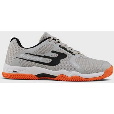Zapatillas Bullpadel Indiga 26I gris claro naranja - 46 Zapatillas Bullpadel Indiga 26I gris claro naranja - 46