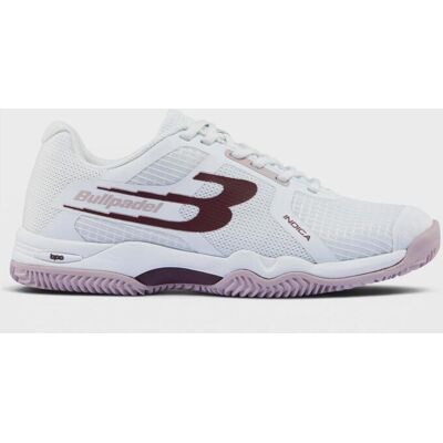 Zapatillas Bullpadel Indiga 26I blanco ciruela mujer - 37 Zapatillas Bullpadel Indiga 26I blanco ciruela mujer - 37