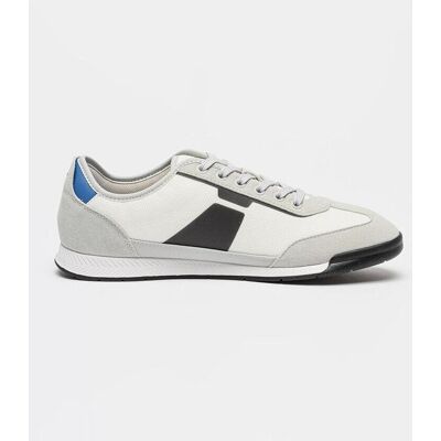 Zapatillas BOSS Nitan LowP blanco gris azul - 43 Zapatillas BOSS Nitan LowP blanco gris azul - 43