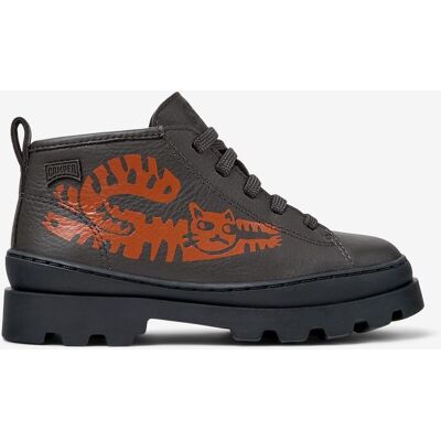 Botas Camper Brutus negro rojo infantil - 36 Botas Camper Brutus negro rojo infantil - 36