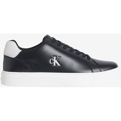 Zapatillas Calvin Klein Classic Cupsole Laceup Leather negro blanco - 41 Zapatillas Calvin Klein Classic Cupsole Laceup Leather negro blanco - 41