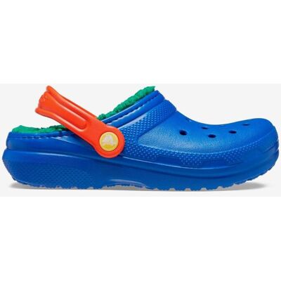 Crocs Classic Lined Clog K azul naranja verde infantil - 29-30 Crocs Classic Lined Clog K azul naranja verde infantil - 29-30