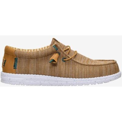 Zapatos Hey Dude Wally Stretch Sox marrón azul - 45 Zapatos Hey Dude Wally Stretch Sox marrón azul - 45