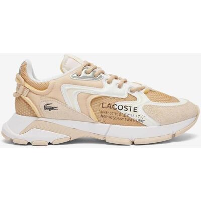Zapatillas de cuero beige Lacoste para hombre - Zapatilla Zapatillas de cuero beige Lacoste para hombre - Zapatilla