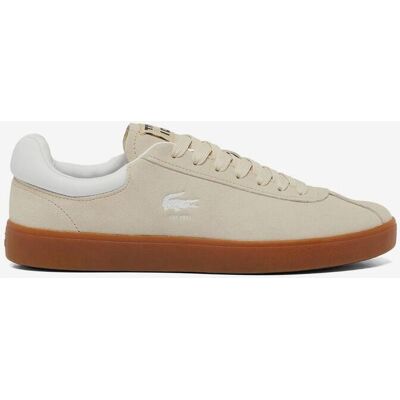 Tenis Lacoste Modelo 748SMA0008 Beige ante - Zapatillas Tenis Lacoste Modelo 748SMA0008 Beige ante - Zapatillas