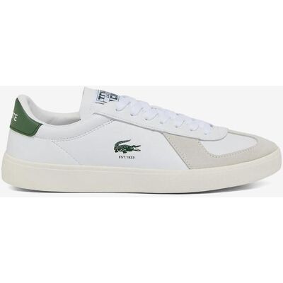 Zapatillas Lacoste Baseshot Pro Leather blanco verde gris - 42 Zapatillas Lacoste Baseshot Pro Leather blanco verde gris - 42