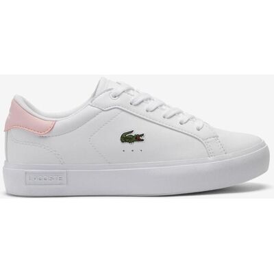 Zapatillas Lacoste Powercourt blanco rosa junior - 39 Zapatillas Lacoste Powercourt blanco rosa junior - 39