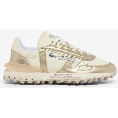 Zapatillas Lacoste Elite Active Metallic dorado blanco mujer - 37 Zapatillas Lacoste Elite Active Metallic dorado blanco mujer - 37
