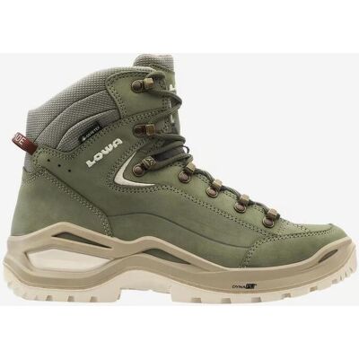 Botas Lowa Renegade EVO Mid GORE-TEX verde bosque mujer - 41 Botas Lowa Renegade EVO Mid GORE-TEX verde bosque mujer - 41