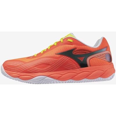 Zapatillas Mizuno Wave Enforce Court 2 padel naranja negro amarillo - 45 Zapatillas Mizuno Wave Enforce Court 2 padel naranja negro amarillo - 45