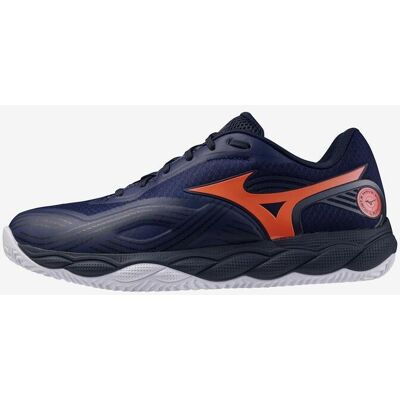 Zapatillas Mizuno Wave Enforce Clay Court 2 azul oscuro naranja blanco - 48.5 Zapatillas Mizuno Wave Enforce Clay Court 2 azul oscuro naranja blanco - 48.5