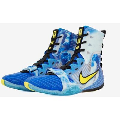 Botas de boxeo Nike Hyperko 3 SE azul eléctrico amarillo negro - 42.5 Botas de boxeo Nike Hyperko 3 SE azul eléctrico amarillo negro - 42.5
