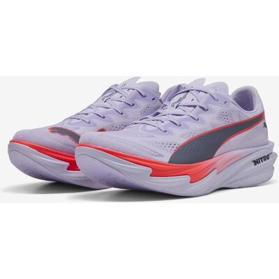 Zapatillas Puma Deviate NITRO Elite 4 lila rojo negro - 42 Zapatillas Puma Deviate NITRO Elite 4 lila rojo negro - 42