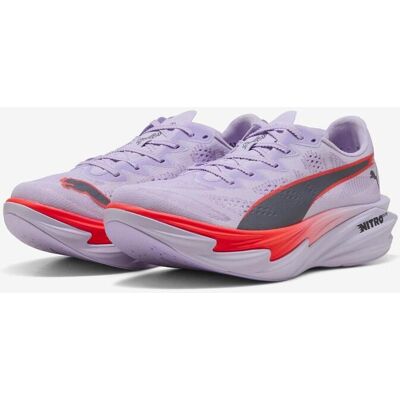 Zapatillas Puma Deviate NITRO Elite 4 lila rojo negro mujer - 37 Zapatillas Puma Deviate NITRO Elite 4 lila rojo negro mujer - 37