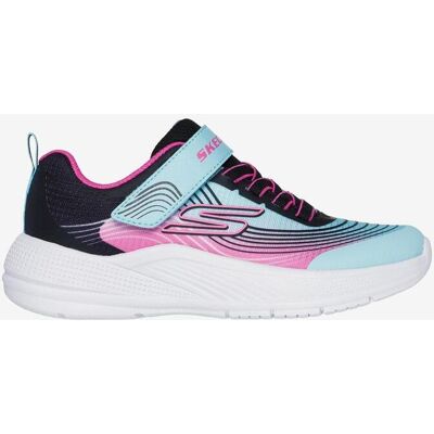 Zapatillas Skechers Microspec Advance negro azul rosa niña - 30 Zapatillas Skechers Microspec Advance negro azul rosa niña - 30
