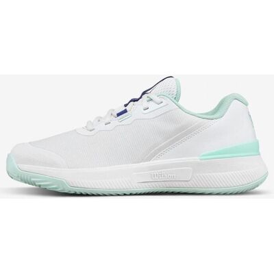 Zapatillas Wilson Intrigue Pro Clay blanco verde turquesa mujer - 38(2/3) Zapatillas Wilson Intrigue Pro Clay blanco verde turquesa mujer - 38(2/3)