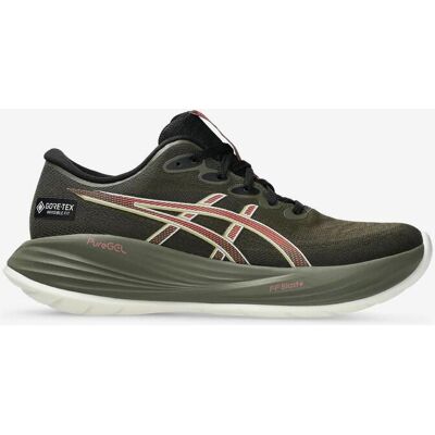Zapatillas ASICS GEL-CUMULUS 27 GORE-TEX verde oliva rojo mujer - 40 Zapatillas ASICS GEL-CUMULUS 27 GORE-TEX verde oliva rojo mujer - 40