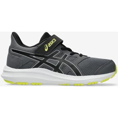 Zapatillas ASICS Jolt 4 gris sombra amarillo infantil - 27 Zapatillas ASICS Jolt 4 gris sombra amarillo infantil - 27