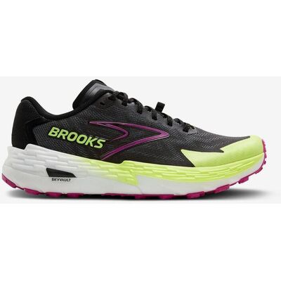 Zapatillas Brooks Catamount 4 Medium negro violeta amarillo mujer - 38.5 Zapatillas Brooks Catamount 4 Medium negro violeta amarillo mujer - 38.5