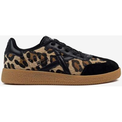 Zapatillas Munich Mini Barru marrón negro leopardo infantil - 34 Zapatillas Munich Mini Barru marrón negro leopardo infantil - 34