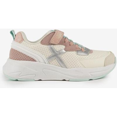 Zapatillas Munich Mini Track VCO beige rosa infantil - 31 Zapatillas Munich Mini Track VCO beige rosa infantil - 31