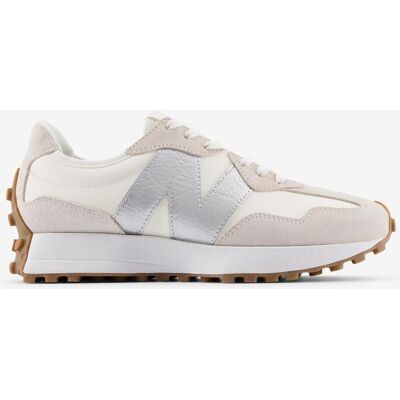 Zapatillas New Balance 327 beige gris plata mujer - 39 Zapatillas New Balance 327 beige gris plata mujer - 39