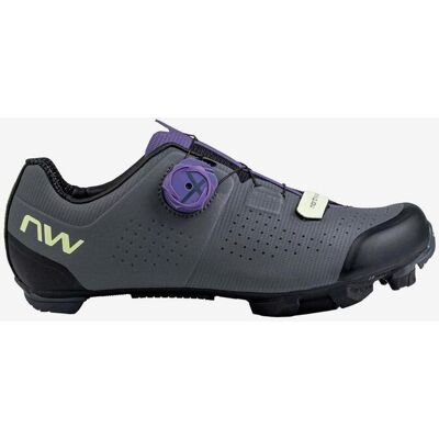 Zapatillas Northwave Razer MTB gris oscuro morado mujer - 40 Zapatillas Northwave Razer MTB gris oscuro morado mujer - 40