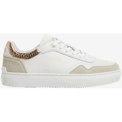 Zapatillas Pepe Jeans Camden Collar blanco beige mujer - 40 Zapatillas Pepe Jeans Camden Collar blanco beige mujer - 40
